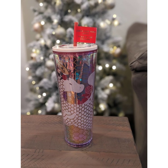 Starbucks Other - Starbucks Year of the Dragon 2024 Lunar New Year Tumbler 24 oz Cold Cup